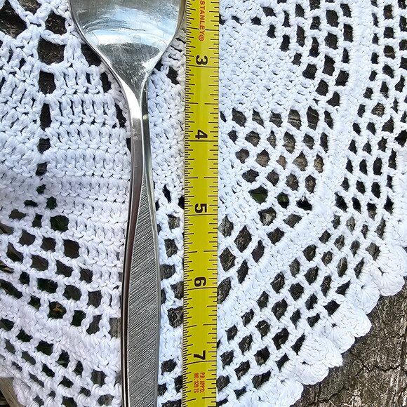 Gorham stainless steel vintage cold meat serving fork poss Fabrique pattern 1967 - Picture 8 of 8